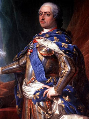 Людовик XV  - король Франции (1715 - 1774 г.г.)