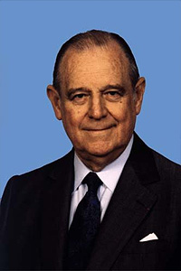 Раймон Барр (1924 - 2007) - лидер партии СФД в 1980-е годы