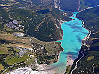 Озеро Бэ д'Англь (Прованс-Альпы-Лазурный берег, Альпы Верхнего Прованса)