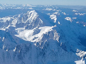 Гора Мон-Моди (Mont Maudit): 4 465 м