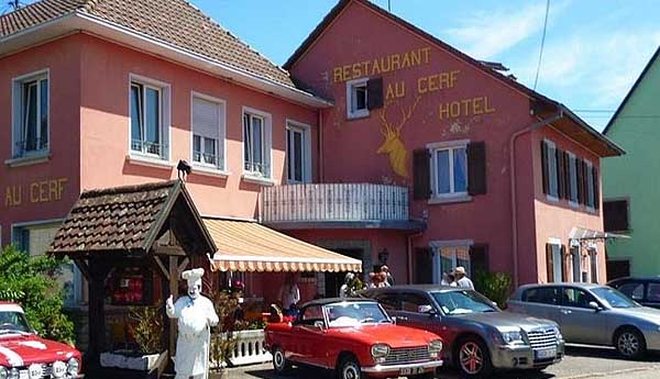 Отель Hôtel Restaurant au Cerf (Верхний Рейн, Гранд-Эст, Франция)