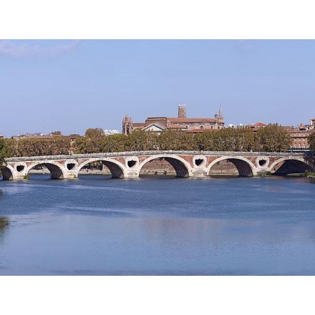 Мост Пон-Нёф в Тулузе  (Le Pont Neuf de Toulouse)