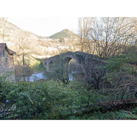 Старинный мост в Сен-Фели-де-Сорг (Pont Vieux de Saint-Félix-de-Sorgues)